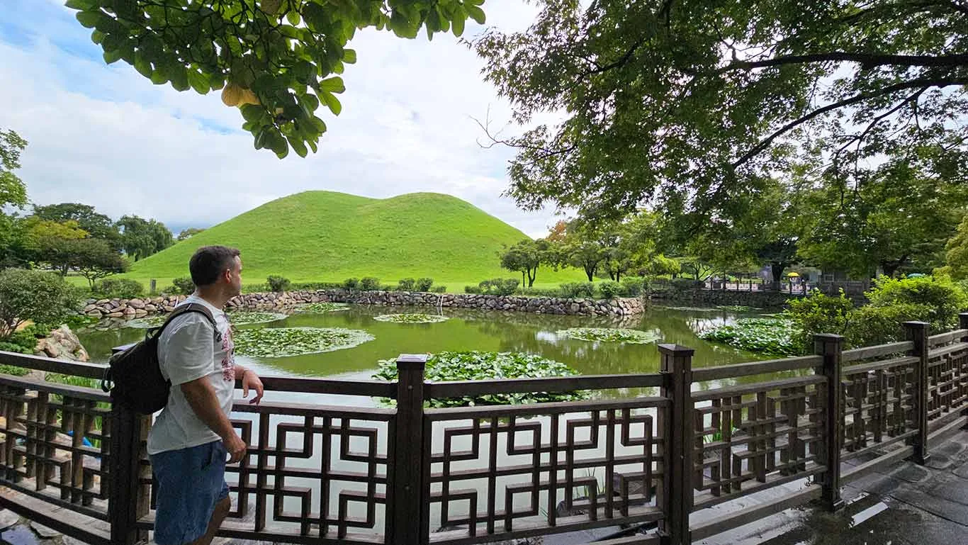 Estanque dentro del recinto
