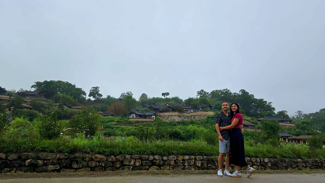 Vistas panorámicas de la aldea