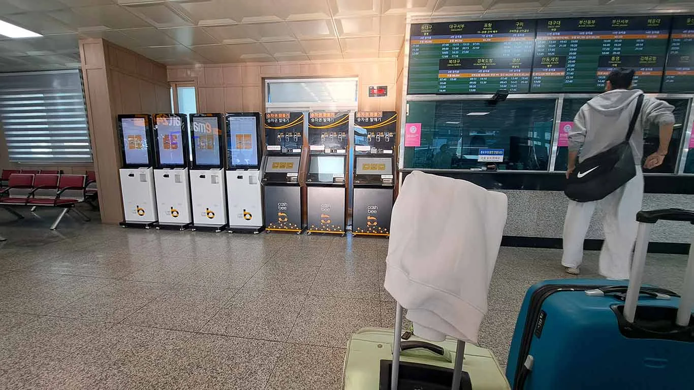 estación de autobús Gyeongju