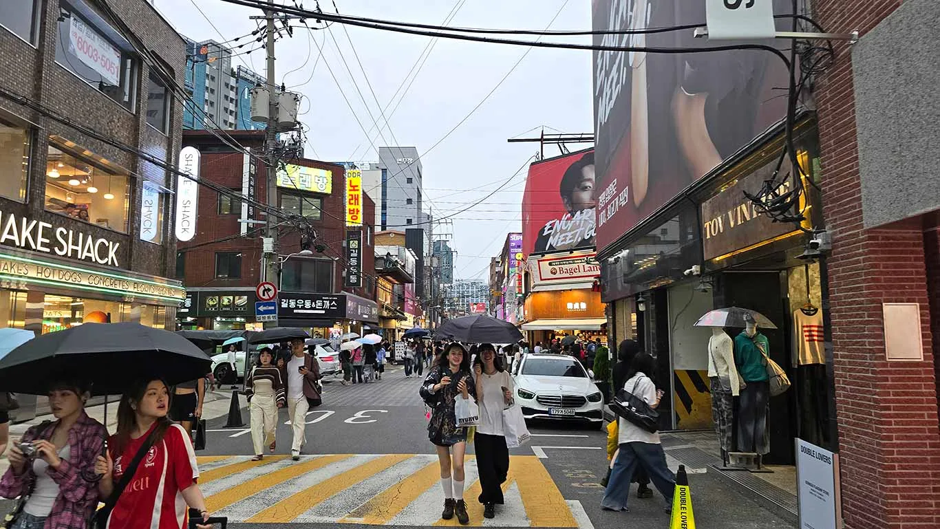 Calles animadas del Barrio
