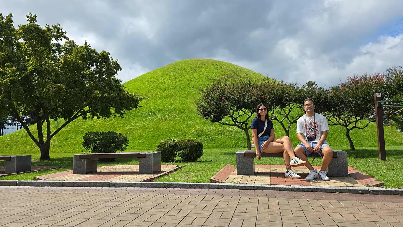 túmulos de la ciudad de Gyeongju
