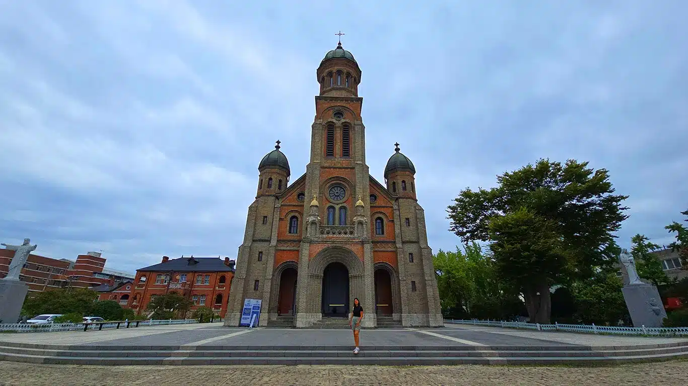 Exterior de la catedral de Jeonju
