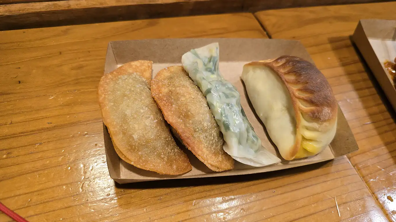 empanadillas de estilo coreano