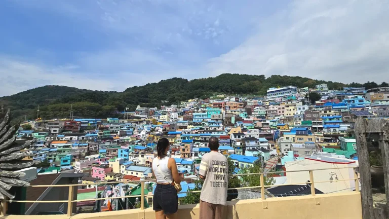 Casas de colores en Busan